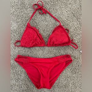 Mossimo Red Bikini